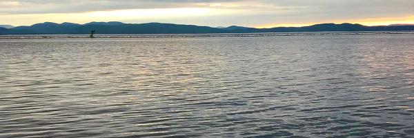 Lake Champlain sunset